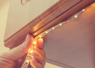 Design LED strips on My House Walls
